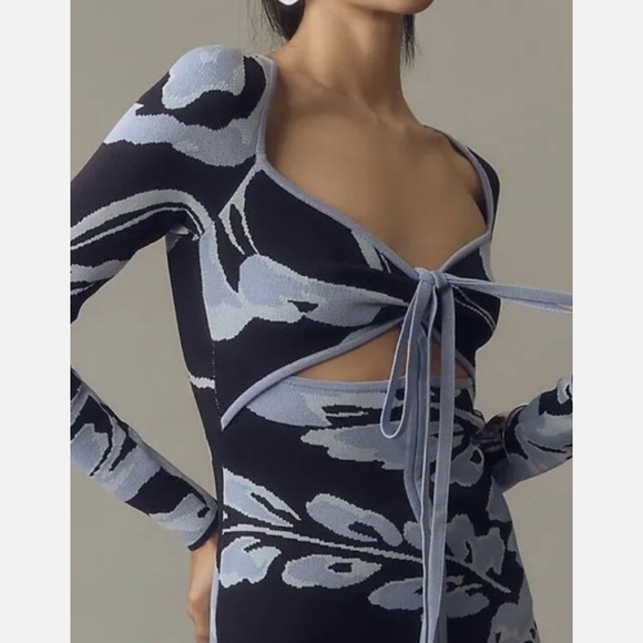 SIGNIFICANT OTHER Atlas Midi dress size 8 Anthropologie - Picture 2 of 12